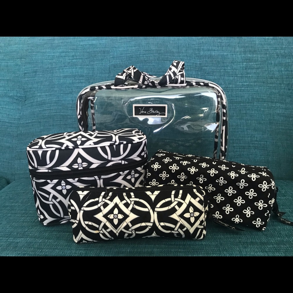 Vera Bradley 4-Piece Cosmetic Organizer